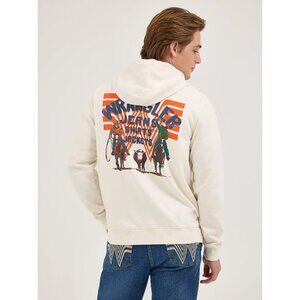 Wrangler x Whataburger Men's Hoodie in Marshmallow - Size Medium‎